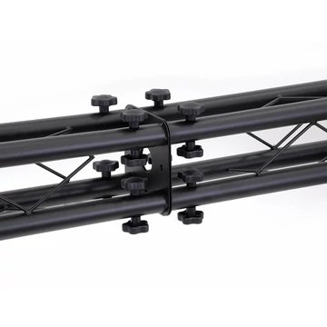 Thunder 4TRUSS-E31 Deco Truss, traverz, fényhíd sarok elem, (38 mm) acél, 0,5m Fekete