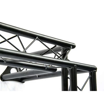 Thunder DTRUSS-270 Deco Truss, traverz, fényhíd sarok elem, (28 mm) acél, 0,5m Fekete