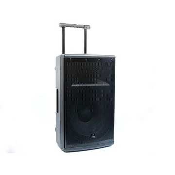 Thunder FLR-15 (15") 800W akkumulátoros hordozható hangfal (2xMik + MP3 + Bluetooth + FM)