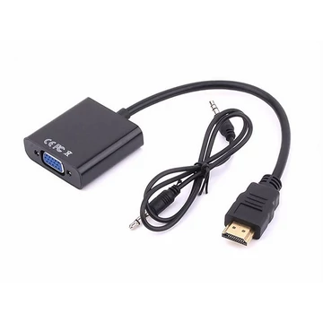 Thunder HDA-103, HDMI-VGA átalakító (+audio csatlakozó és kábel)