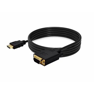 Thunder HDA-117, HDMI-VGA átalakító (HDMI apa - VGA apa, 1.8m)