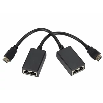 Thunder HDX-30, HDMI hosszabbító adapter, Ethernet (30m)