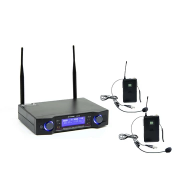 Thunder LX-82 2H UHF rádiós mikrofon (2 db FEJ mikrofon)