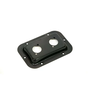 Thunder MTP-136S fém csatlakozó tálca, 2x Speakon furat (13,6x9 cm)