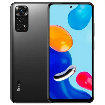 Xiaomi Redmi Note 11 Dual Sim 4GB RAM 64GB grafit szürke (graphite grey) kártyafüggetlen okostelefon