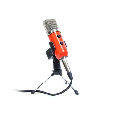 Thunder PC-850R Hangerőszabályzós Podcast, Youtuber, Gamer, TikTok stúdiómikrofon + Állvány