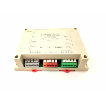 Thunder SWS-27 SmartHome WiFi-vezérelt, Okos kismegszakító - 4 csatornás