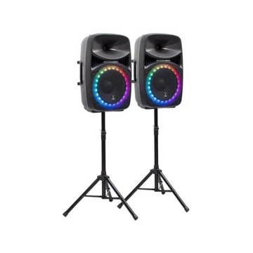 Thunder TMX-15 SET 700/1400W (15") aktív + passzív hangfal (MP3 + Bluetooth + FM)