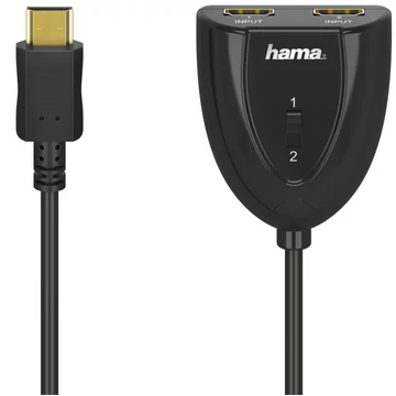 Hama FIC hdmi közösítő, aranyozott, 2be-1ki (205161)