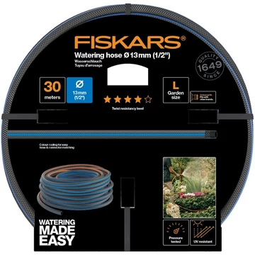 Fiskars Locsolótömlő, 13 mm (1/2'), 30 m Q4 (1027105)