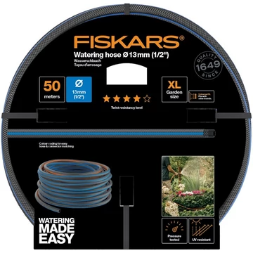 Fiskars Locsolótömlő, 13 mm (1/2'), 50 m Q4 (1027106)