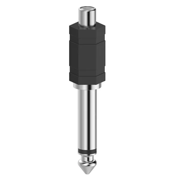 Hama FIC adapter mono 6,3mm jack dugó 1rca alj (205188)