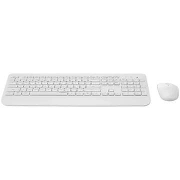 Rapoo X3500 2,4ghz vezeték nélküli bluetooth billentyűzet + egér szett, fehér (217477)