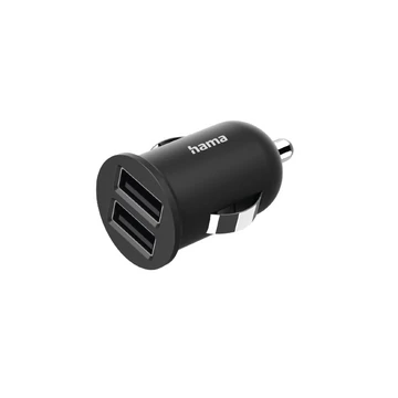 Hama FIP autós töltő usb dupla mini 2400 mA (223351)