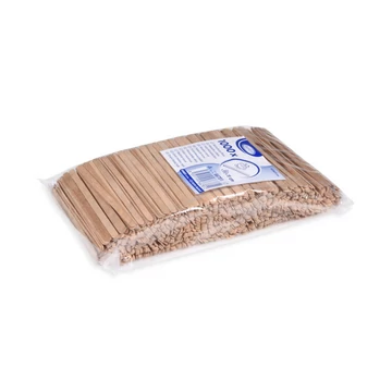 Eldobható fa kávékeverő pálcika 11cm 1000db 66781