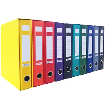 Trend sötétkék tokos iratrendező A/4 80mm