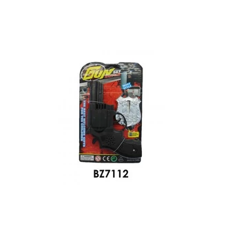 Játék pisztoly jelvénnyel BZ7112