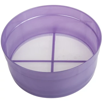 Műanyag lisztszita 19cm 