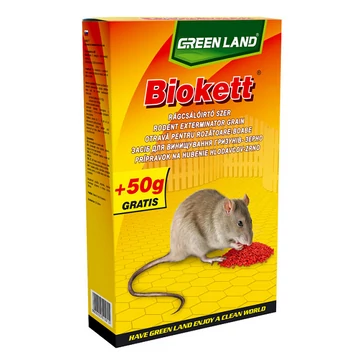 Biokett patkányirtó csalétek 120+30g