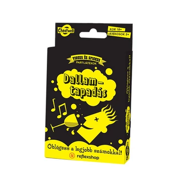 Dallamtapadás ivós kártyajáték J89105