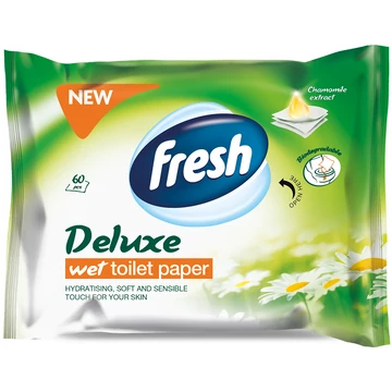 Fresh premium nedves WC papír 60db-os kiszerelésben