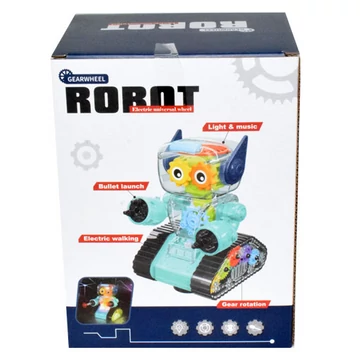GearWheel világító harci robot kilövővel kétféle változatban