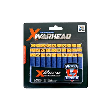 X Warhead 30db-os szivacs töltény