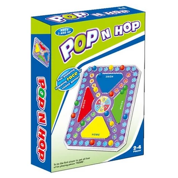 Pop 'n Hop: Ki nevet a végén? utazó társasjáték