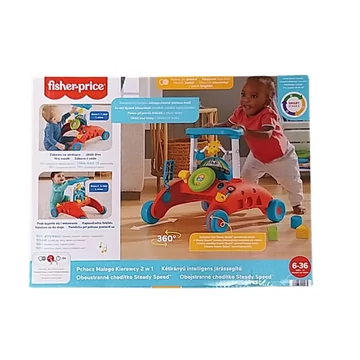 Fisher-Price: 2 az 1-ben intelligens járássegítő - Mattel