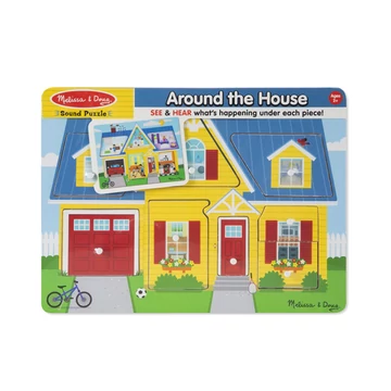 A ház körül hangos puzzle - Melissa &amp; Doug
