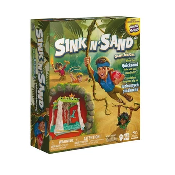 Kinetic Sand: Sink 'N Sand Futóhomok társasjáték - Spin Master