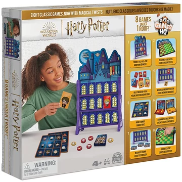 Wizarding World: Harry Potter Roxfort kastély 8 az 1-ben társasjáték gyűjtemény - Spin Master
