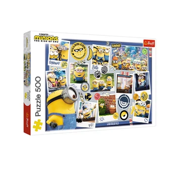 Minyonok őrült fotógyűjtemény 500db-os puzzle - Trefl