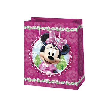 Minnie egér exkluzív közepes méretű ajándéktáska 18x10x23cm