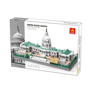 USA Capitolium, Washington D.C. - Amerika | 1074 db építőkocka | építőjáték | WANGE 5235