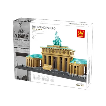 Brandenburgi kapu Berlin – Németország | 1550 db építőkocka | építőjáték | WANGE 6211