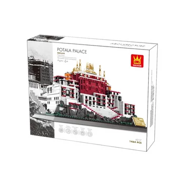 Tibeti Potala palota – Kína | 1464 db építőkocka | építőjáték | WANGE 6217