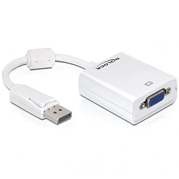 Delock Adapter Displayport apa > VGA 15tűs anya