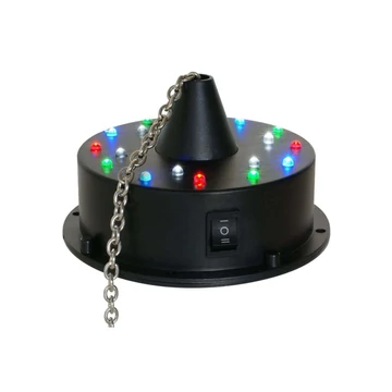 BeamZ MB-W18LED Tükörgömb forgató motor, elemes + 18xRGB LED, hangvezérelt