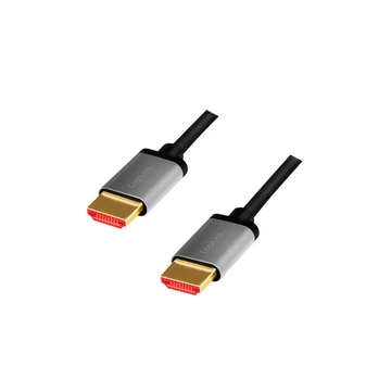 Logilink HDMI kábel, A/M - A/M, 8K/60 Hz, alu, 1 m