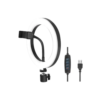 Logilink LED körfény okostelefonhoz, fekete