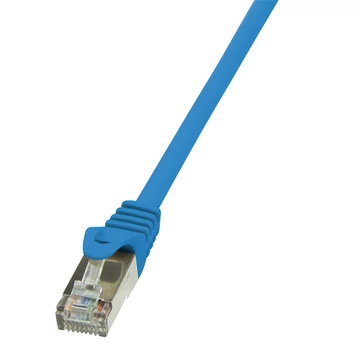 LogiLink Patch kábel Econline, Cat.5e, F/UTP, kék, 3 m