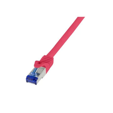 Logilink Patch kábel Ultraflex, Cat.6A, S/FTP, piros, 1 m