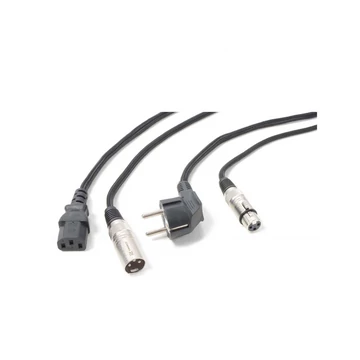 PD Connex CX02-10m AUDIO Jel&Táp Kombikábel (XLR + Schuko + IEC)