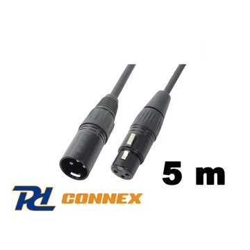 PD Connex CX100-5 DMX kábel (XLR mama - XLR papa) - (5 m)