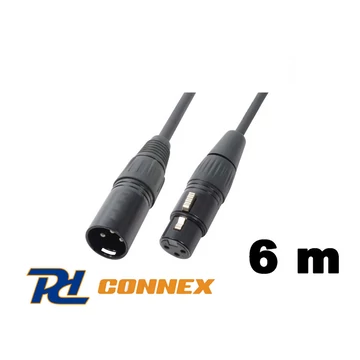 PD Connex CX35-6 jelkábel (XLR mama - XLR papa) - (6 m)
