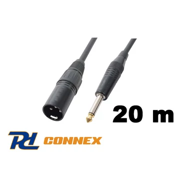 PD Connex CX38-20 jelkábel (6,3 mm Jack - XLR papa) - (20 m)