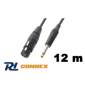 PD Connex CX40-12 jelkábel (6,3 mm Jack - XLR mama) - (12 m)