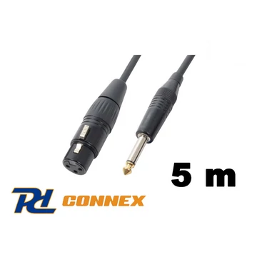 PD Connex CX40-5 jelkábel (6,3 mm Jack - XLR mama) - (5 m)
