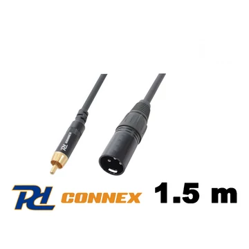 PD Connex CX52-1,5 jelkábel (RCA - XLR papa) - (1,5 m)